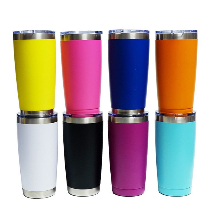 20oz Travel Double Wall Insulated Stainless Steel Tumbler